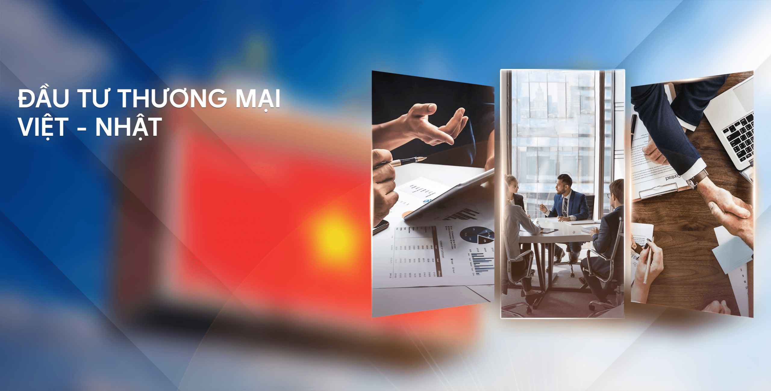 banner web trang chủ AT Group đầu tư thương mại Việt Nhật